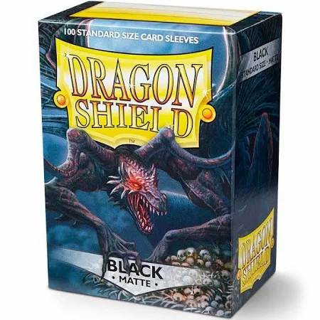 Dragon Shield 100ct Matte Black
