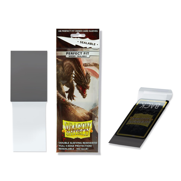 Dragon Shield Perfect Fit Sealable - Smoke