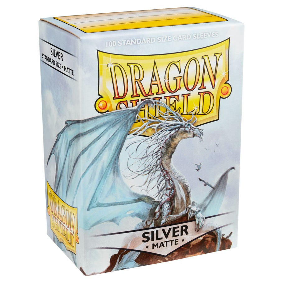 Dragon Shield 100ct Matte Silver