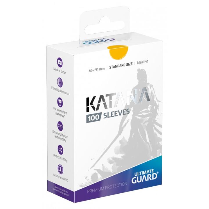 Ultimate Guard Katana 100ct Yellow