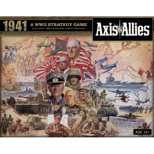Axis & Allies Board Game - 1941