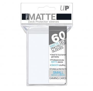 UltraPRO 60ct Deck Protector Pro Matte Small White