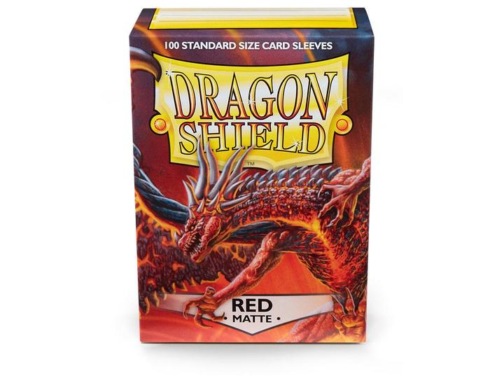 Dragon Shield 100ct Matte Red