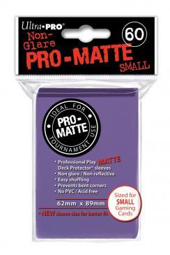 UltraPRO 60ct Deck Protector Pro Matte Small Purple