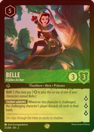 Lorcana Singles - Belle Hidden Archer (Foil)