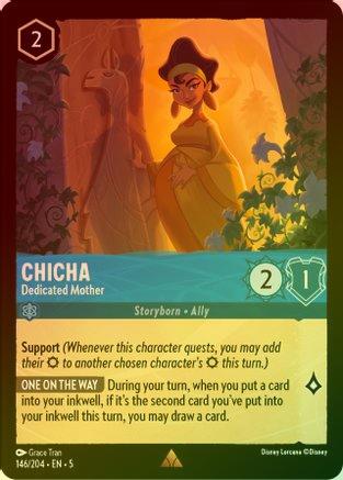 Lorcana Singles - Chicha Dedicated Mother (Foil)