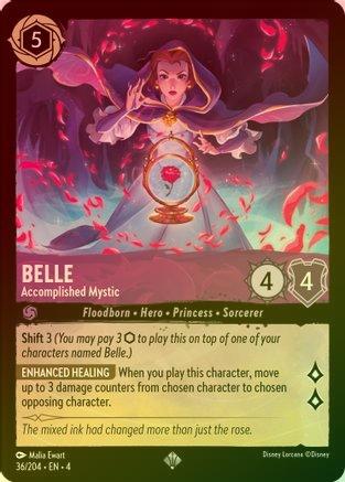 Lorcana Singles - Belle Accomplished Mystic (Foil)