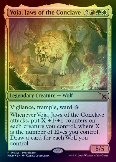 Magic Singles - Voja, Jaws of The Conclave (Foil)