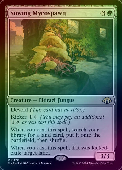 Magic Singles - Sowing Mycospawn (Foil)