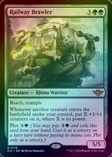 Magic Singles - Railway Brawler (Foil)