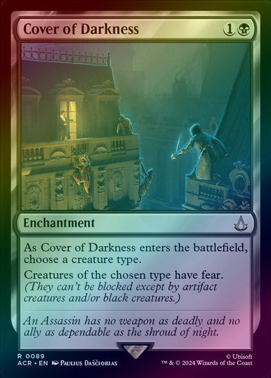 Magic Singles - Cover of Darkness (Foil)