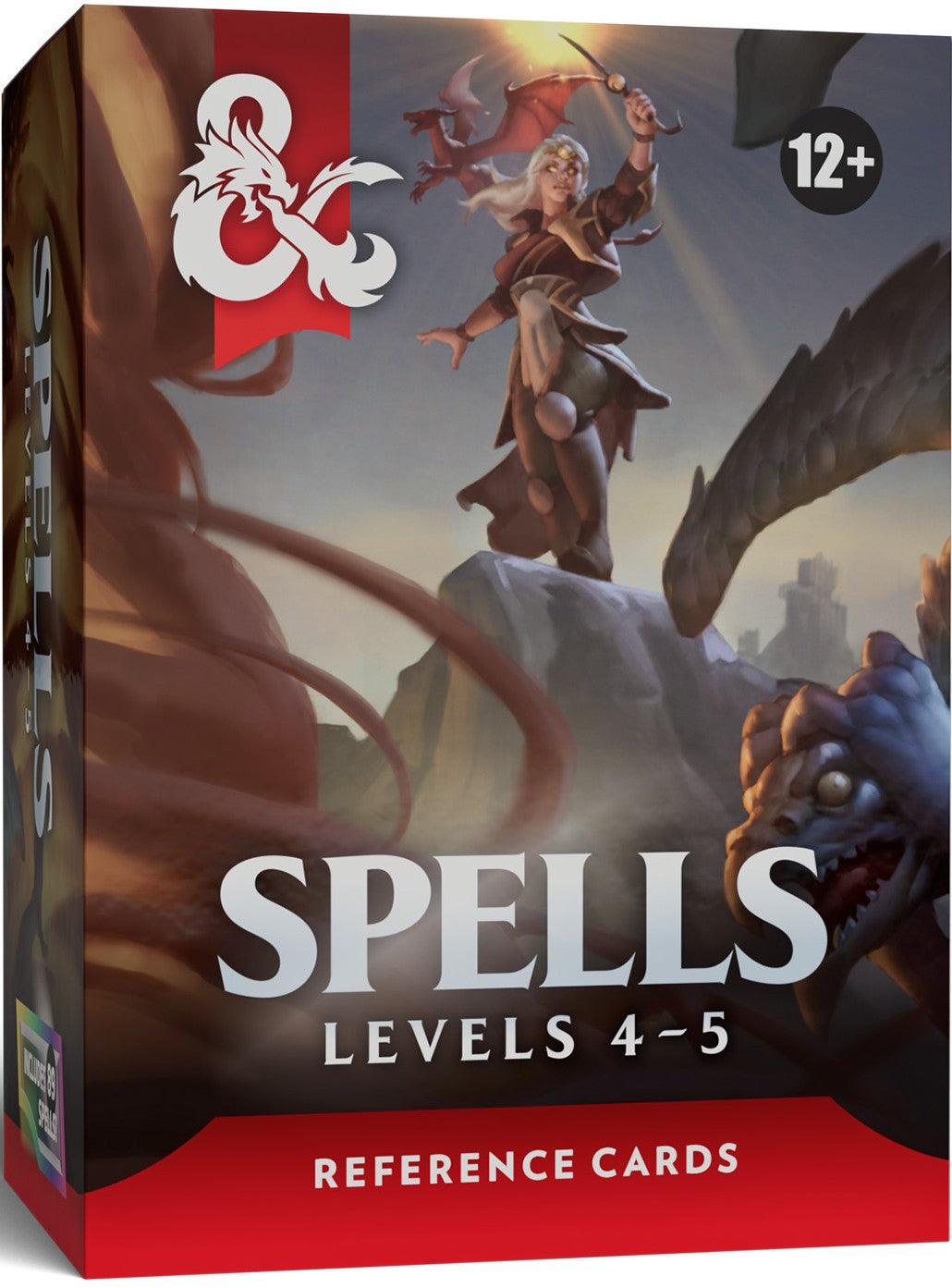 DND RPG REFERENCE CARDS SPELLS 3 (LEVELS 4-5)