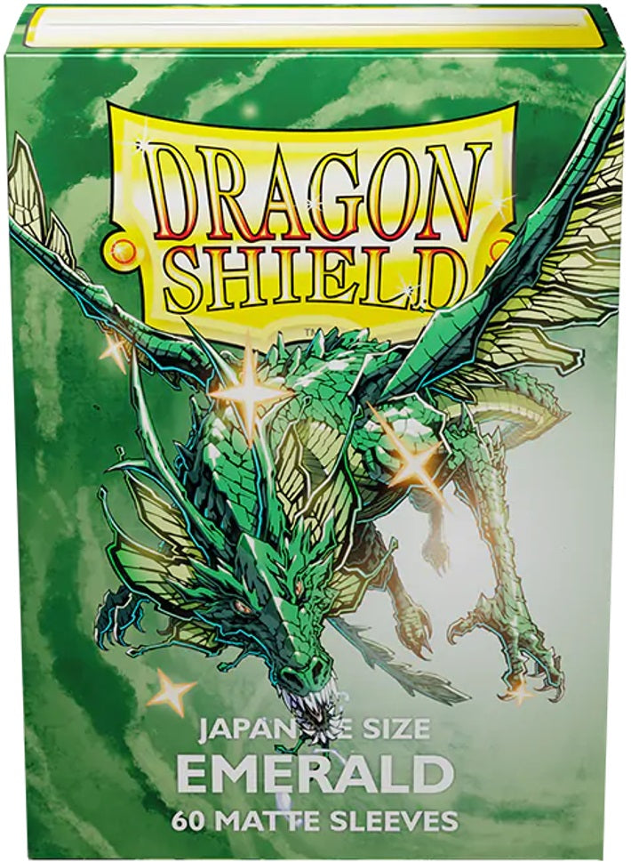 Dragon Shield - Japanese Dual Matte Emerald 60ct Sleeves