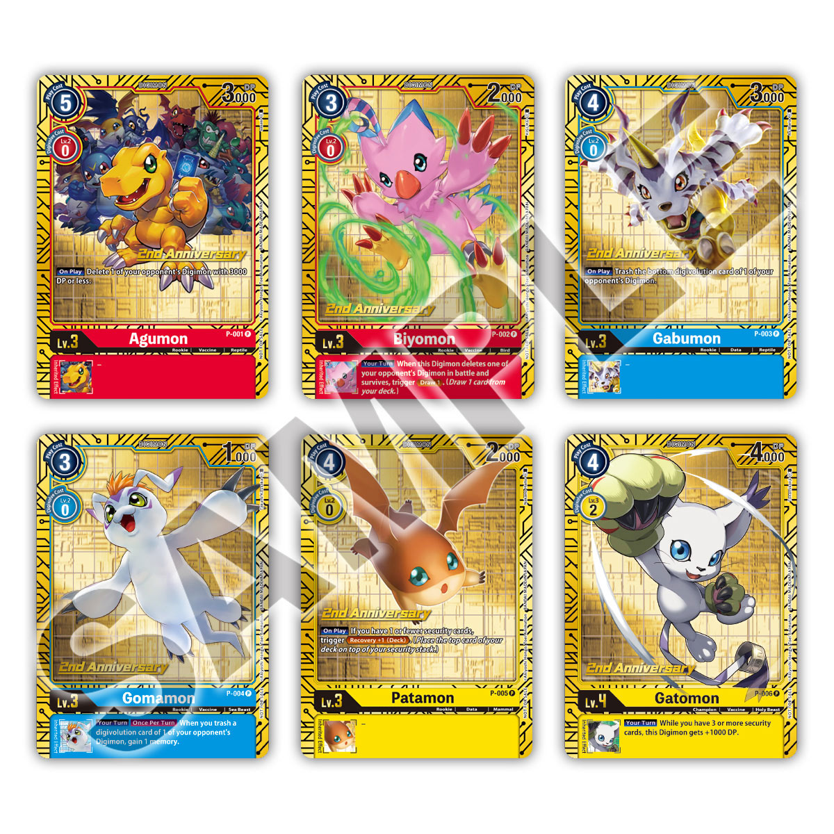 Digimon CG - 2nd Anniversary Set