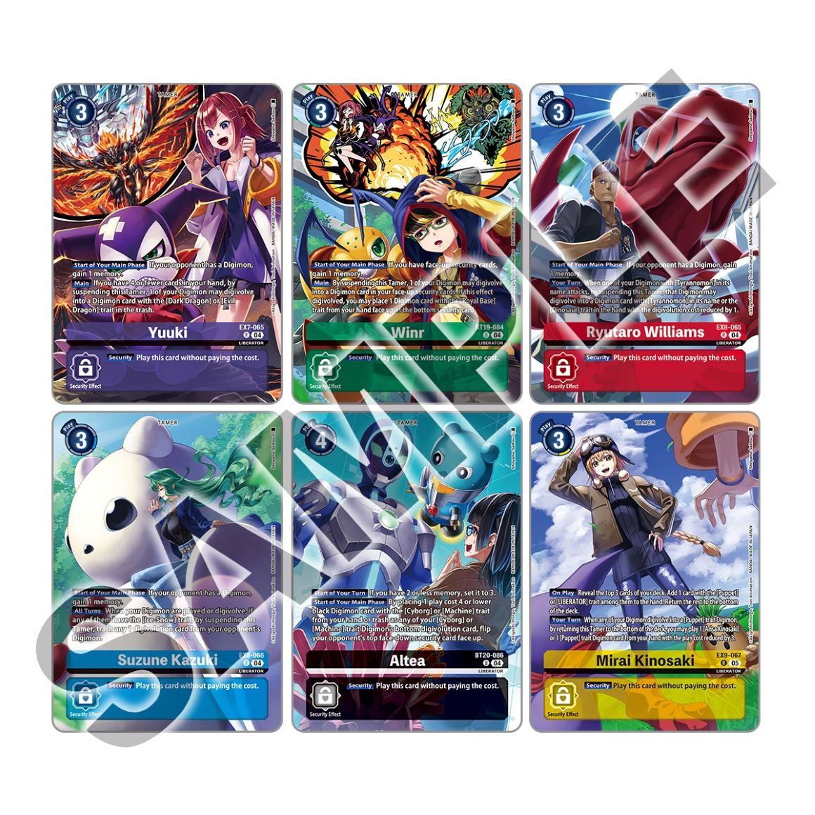 Digimon CG - PB22 - Liberator Debuggers Set