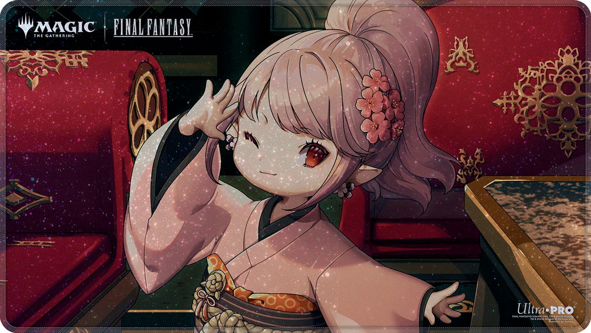 UP PLAYMAT - MTG FINAL FANTASY TATARU TARU HOLOFOIL