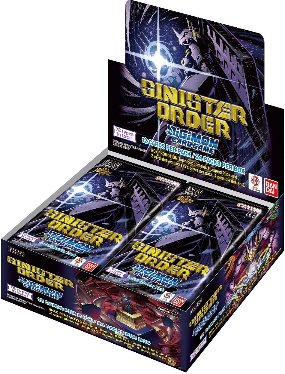 Digimon - EX10 - Sinister Order Extra Booster Box