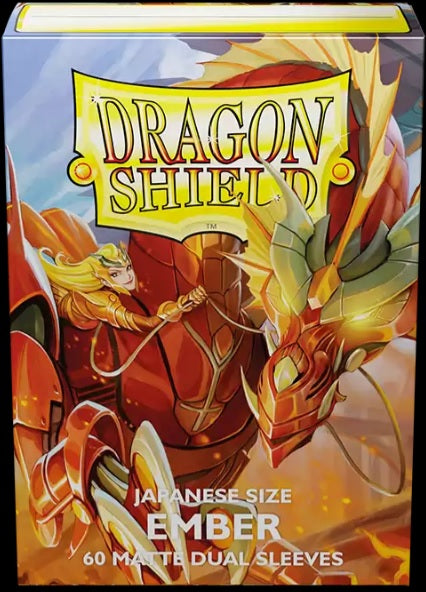 Dragon Shield - Japanese Dual Matte Ember 60ct Sleeves