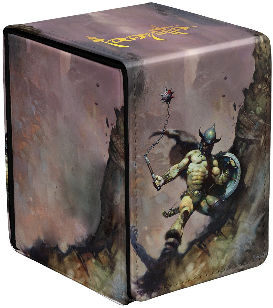 UP - D-BOX ALCOVE FLIP - FRANK FRAZETTA WARRIOR WITH BALL AND CHAIN