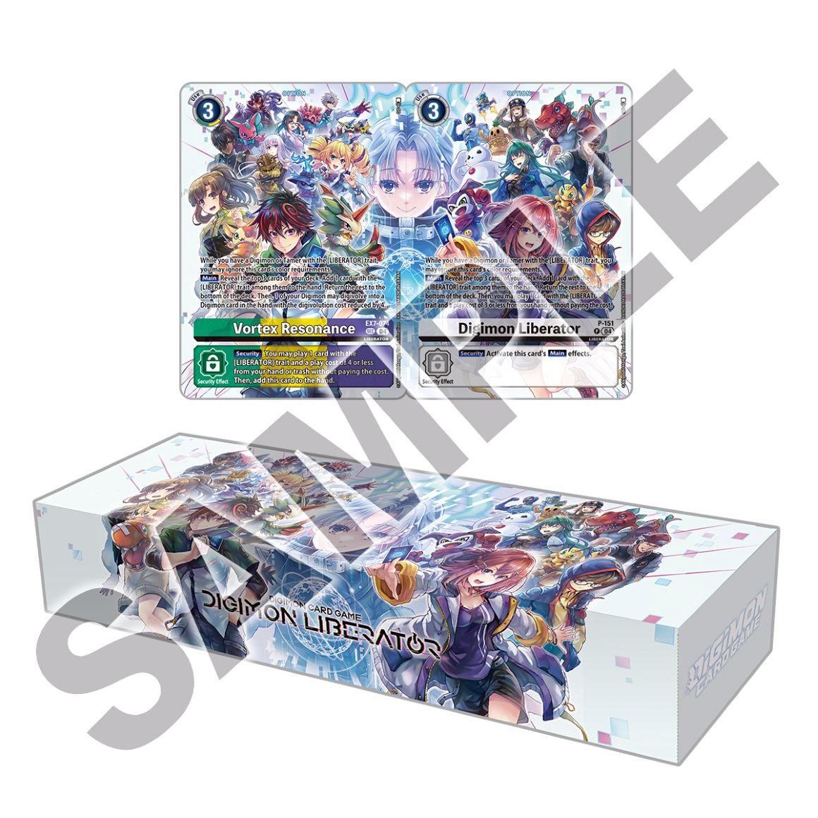 Digimon CG - PB22 - Liberator Debuggers Set