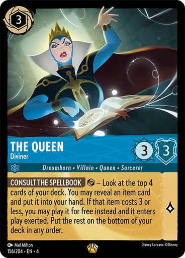 Lorcana Singles - The Queen Diviner